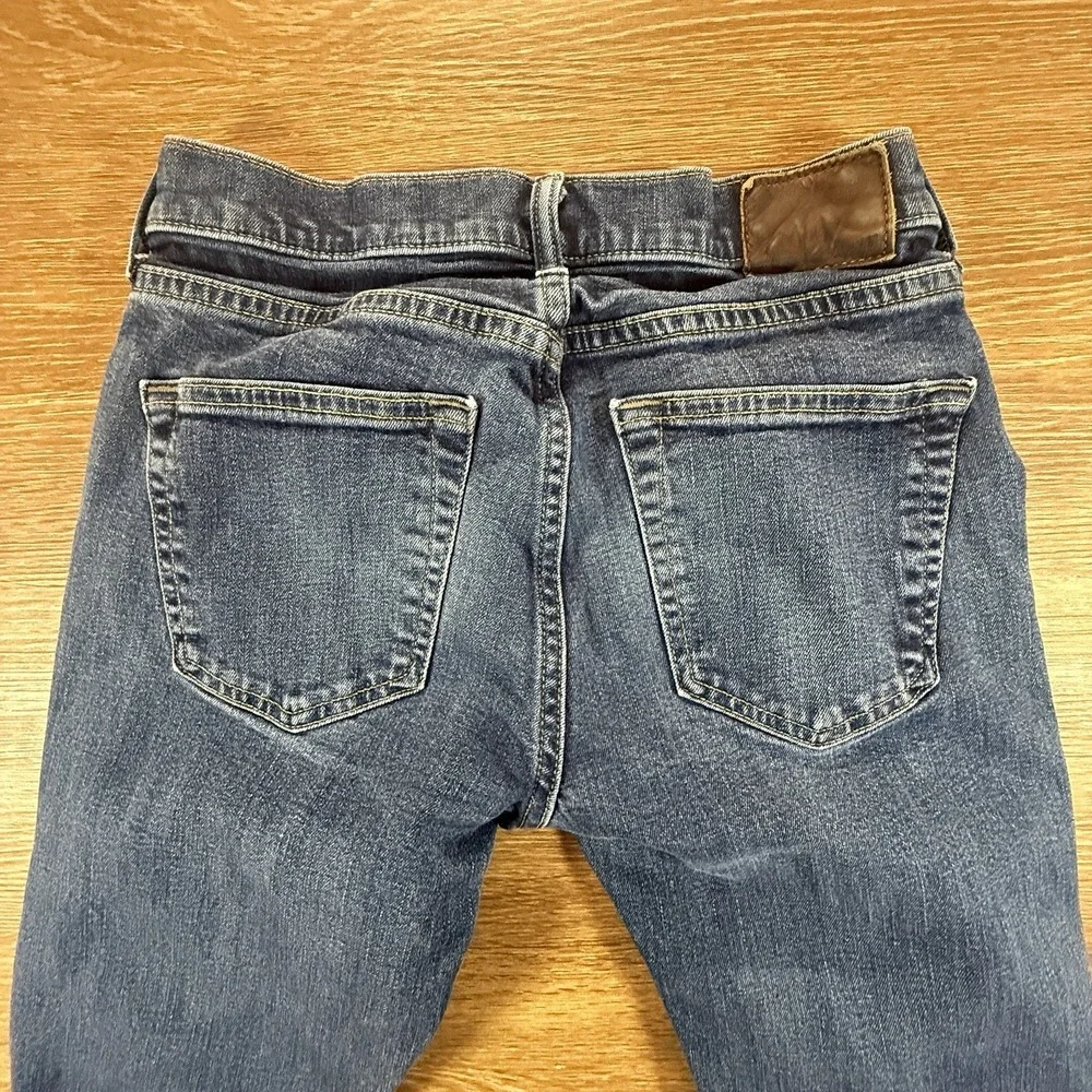 Abercrombie & Fitch Kennan Straight Jeans Men's 28x30 Stretch Medium Wash Casual